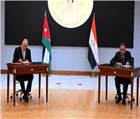 مصر والأردن توقعان محضر اجتماعات الدورة الـ٣٢ للجنة العليا المصرية الأردنية 