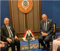 وزير الخارجية يؤكد موقف مصر الداعم لأمن واستقرار العراق