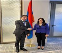 «المشاط» تبحث مع وزير المالية الأرميني ترتيبات الدورة الـ6 من اللجنة المشتركة