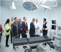 بدء التشغيل التجريبي لقسم الأطفال بمستشفى أورام كفر الشيخ