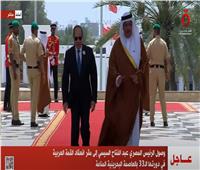 لحظة وصول الرئيس السيسي لمقر انعقاد القمة العربية