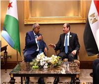 السيسي يلتقي الرئيس الجيبوتي على هامش أعمال القمة العربية بالبحرين