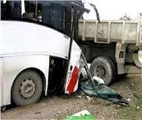 مصرع وإصابة 19 شخصا في حادث تصادم أتوبيس على الطريق الدائري بشبرا الخيمة