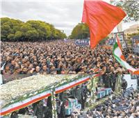 حشود ضخمة تشارك فى الجنازة.. ووداع مهيب ينطلق من طهران