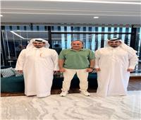 وفد قطري يزور الشيخ إبراهيم العرجاني لبحث سبل التعاون المشترك