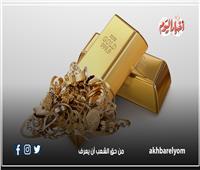 إنفوجراف| أسعار الذهب في بداية تعاملات اليوم السبت 25 مايو