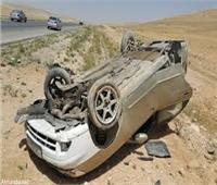 مصرع شخصين في حادث انقلاب سيارة بالطريق الصحراوي الشرقي في المنيا