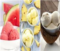 للتغلب على حرارة الصيف.. 4 وصفات لآيس كريم الفواكه