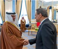 رئيس الأعلى للإعلام يلتقي نائب ملك البحرين