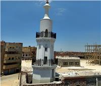 انتهاء أعمال إحلال وتجديد مئذنة مسجد أبو غنام الأثري بكفر الشيخ‎| صور