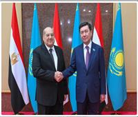  عبدالرازق يلتقي رئيس مجلس النواب الكازاخي   