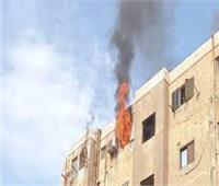 إصابة شخصين في حريق ببرج سكني بالإسماعيلية