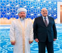 رىيس مجلس الشيوخ يبحث تطوير العلاقات مع مفتي كازاخستان ‎