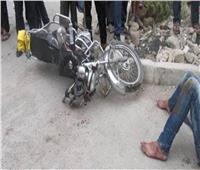 إصابة شخصين في انقلاب دراجة نارية في أكتوبر