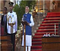 «ناريندرا مودي» يؤدي اليمين الدستورية رئيسا لوزراء الهند في حفل تاريخي