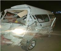 إصابة 3 أشخاص في حادث تصادم سيارتين بالقليوبية