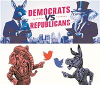 الديمقراطيون على «إكس» والجمهوريون على «فيسبوك»!