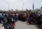 صور| مسيرة حاشدة بجامعة المنيا للتنديد بالإرهاب