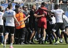 إلغاء مباراة باستيا وليون في الدوري الفرنسي بين الشوطين