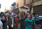 صور| شارع المعز.. لوحة فنية تعلن أن »مصر آمنة«