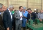 وزير النقل يتابع سير العمل بورش أبو زعبل لصيانة العربات