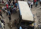 الصحة:  إصابة 14 في حادث سقوط أتوبيس من أعلى الطريق الدائري 
