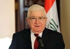 الرئيس العراقي يؤكد وقوف بلاده إلى جانب مصر في مواجهة الإرهاب