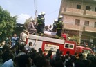 جنازة عسكرية مهيبة لشهيد المنوفية في كمين الدائري بمدينة نصر