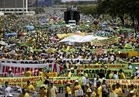 مظاهرات حاشدة في برازيليا تطالب باستقالة الرئيس البرازيلي