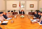 بدء اجتماع الرئيس السيسي وقيادات عسكرية وأمنية لمناقشة تداعيات حادث المنيا