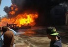 السيطرة على حريق في محطة وقود بإدفو شمال أسوان
