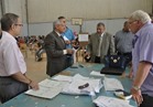 رئيس جامعة المنيا يواصل زياراته التفقدية لامتحانات كلية التربية الرياضية