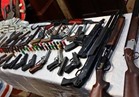 حبس 6 متهمين ضبط بحوزتهم أسلحة نارية وخرطوش بالمنيا