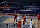 شباب السلة في مباراة ودية مع المنتخب الارجنتيني