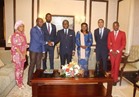 "الشباب الافريقي" يسلم نائب رئيس غينيا دعوة حضور مؤتمر شباب القارة السمراء بانجمينا