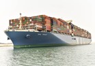 مميش: عبور ثالث أكبر سفينة حاويات في العالم بحمولة 217 ألف طن
