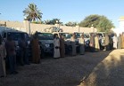 حرس الحدود تضبط 22 عربة دفع رباعي و28 مصريا خلال تهريب بضائع