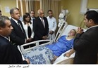 " رئيس مجلس النواب " يزور مصابي حادث الغردقة بمعهد ناصر