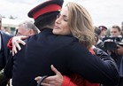 الملكة رانيا تهنئ الأمير الحسين بتخرجه من الكلية العسكرية «ساندهيرست»