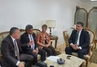 حسين زين يلتقي رؤساء روابط المصريين بالخارج