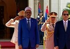 مراسم استقبال رسمية للرئيس الصومالي بقصر الاتحادية.. فيديو