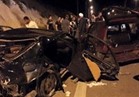 مصرع 10 وإصابة 40 في حادث تصادم ببني سويف