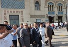 مدير شرطة النقل يقوم بجولة تفقدية على محطة سكك حديد القاهرة 