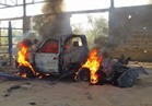 تدمير سيارتين مفخختين ووكر للعناصر الإرهابية في سيناء