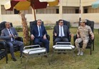 محافظ الفيوم يزور قوات الأمن لتهنئة الجنود وضباط الصف بالعيد