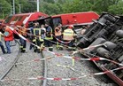 إصابة 30 شخصا إثر تصادم قطارين في سويسرا