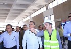 وزير النقل يتابع أعمال تطوير ميناء طابا البري 