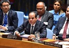 السيسي يشيد بنجاحات الجيش الوطني الليبي أمام مجلس الأمن