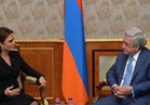   سحر نصر تتفق مع رئيس أرمينيا على خطة عمل لتفعيل الاتفاقيات بين البلدين سريعا