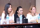 صور| رندا البحيري وفريد وسارة نخلة أعضاء تحكيم ملكة جمال مصر 2017